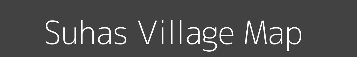 Map of Suhas Village in Uttar Pradesh Image