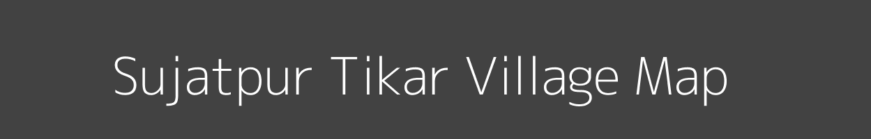 Map of Sujatpur Tikar Village in Uttar Pradesh Image