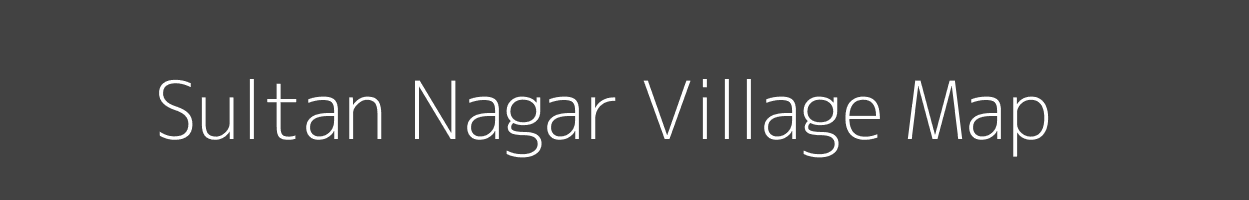 Map of Sultan Nagar Village in Rajasthan Image