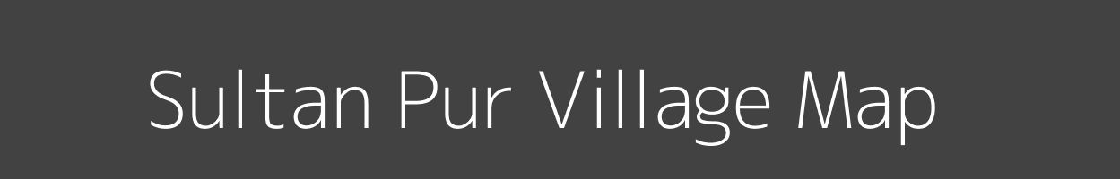 Map of Sultan Pur Village in Uttar Pradesh Image