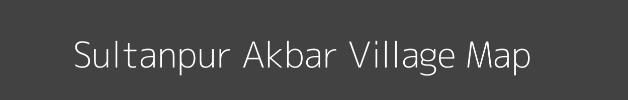 Map of Sultanpur Akbar Village in Uttar Pradesh Image