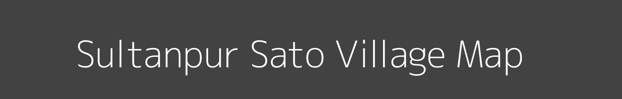 Map of Sultanpur Sato Village in Uttar Pradesh Image