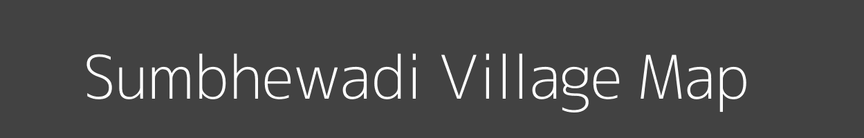 Map of Sumbhewadi Village in Maharashtra Image
