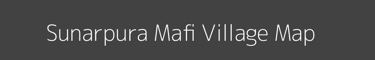 Map of Sunarpura Mafi Village in Madhya Pradesh Image