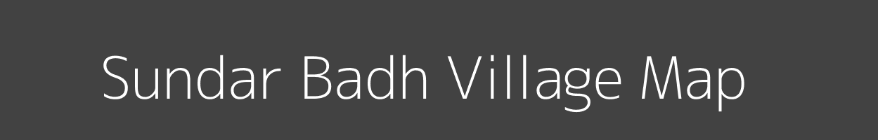 Map of Sundar Badh Village in Bihar Image