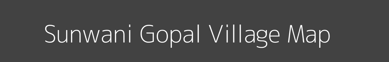 Map of Sunwani Gopal Village in Madhya Pradesh Image