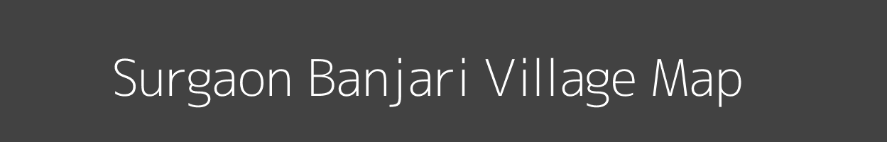 Map of Surgaon Banjari Village in Madhya Pradesh Image