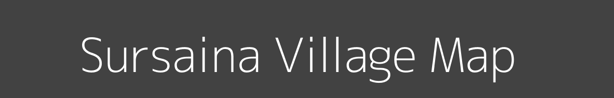 Map of Sursaina Village in Uttar Pradesh Image