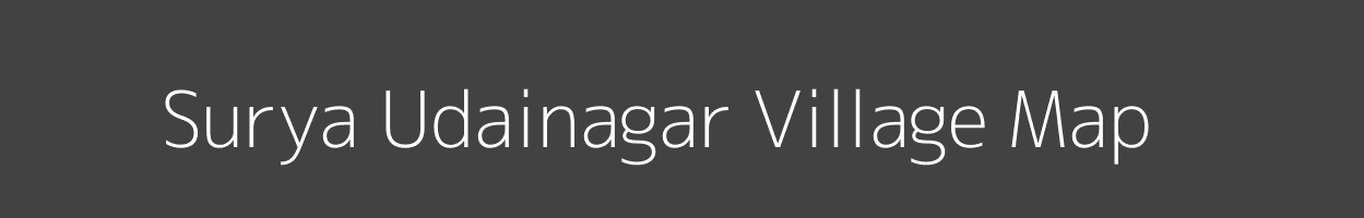 Map of Surya Udainagar Village in Rajasthan Image