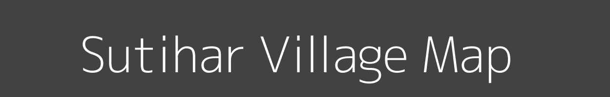 Map of Sutihar Village in Uttar Pradesh Image