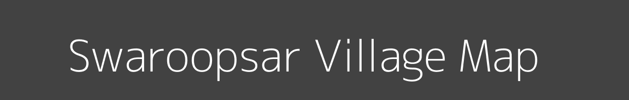 Map of Swaroopsar Village in Rajasthan Image