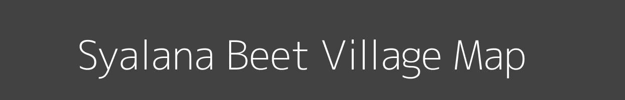 Map of Syalana Beet Village in Uttarakhand Image