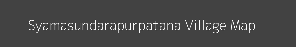 Map of Syamasundarapurpatana Village in Odisha Image