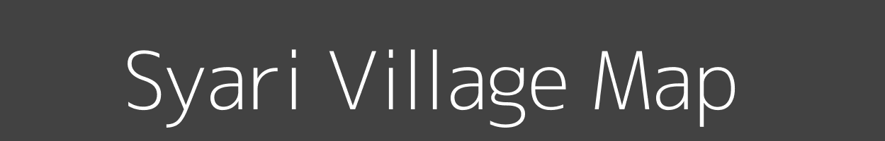 Map of Syari Village in Sikkim Image