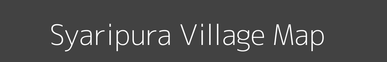 Map of Syaripura Village in Madhya Pradesh Image