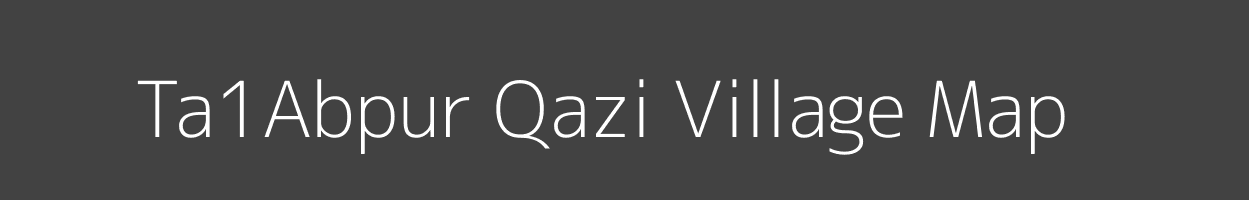 Map of Ta1Abpur Qazi Village in Uttar Pradesh Image