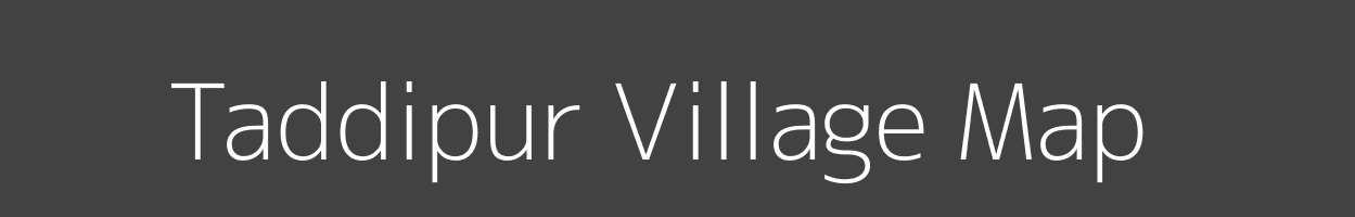 Map of Taddipur Village in Uttar Pradesh Image