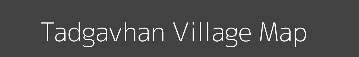 Map of Tadgavhan Village in Maharashtra Image