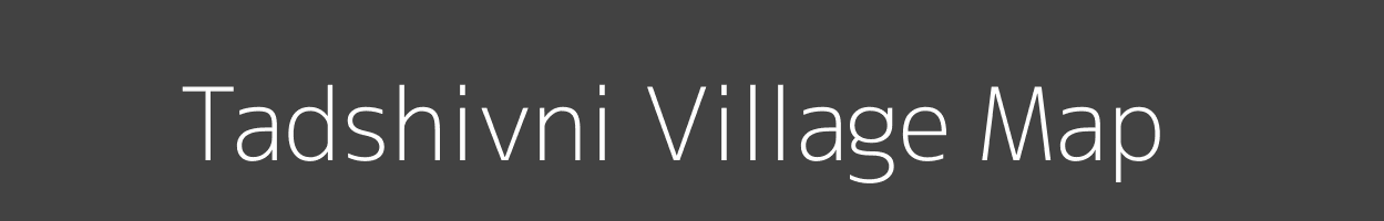 Map of Tadshivni Village in Maharashtra Image