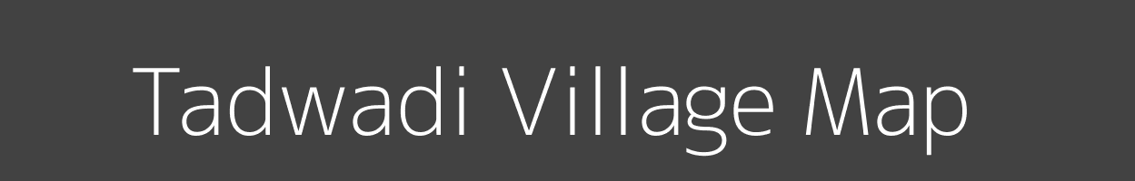 Map of Tadwadi Village in Maharashtra Image