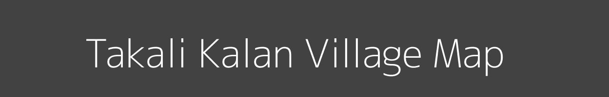 Map of Takali Kalan Village in Madhya Pradesh Image