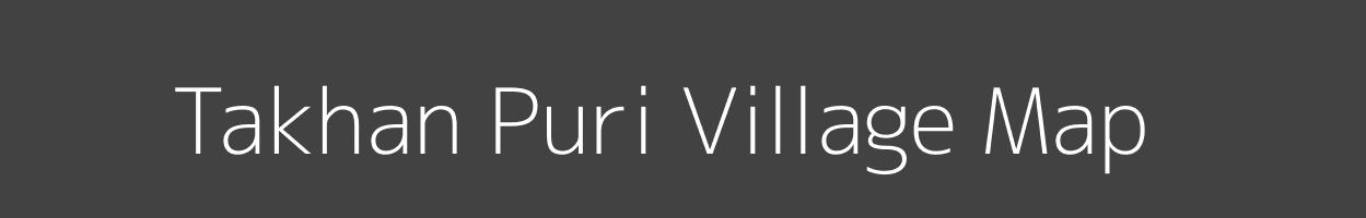 Map of Takhan Puri Village in Uttar Pradesh Image