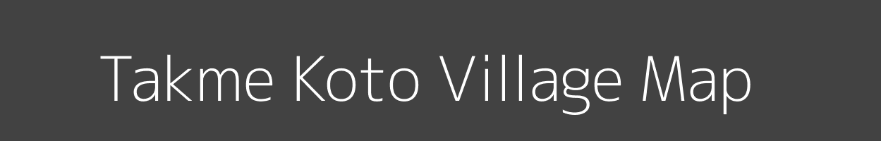 Map of Takme Koto Village in Arunachal Pradesh Image