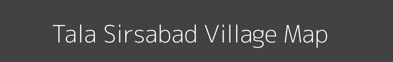 Map of Tala Sirsabad Village in Uttar Pradesh Image