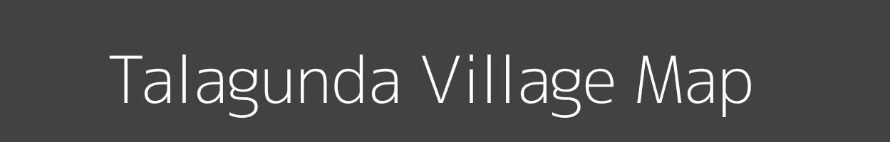 Map of Talagunda Village in Karnataka Image
