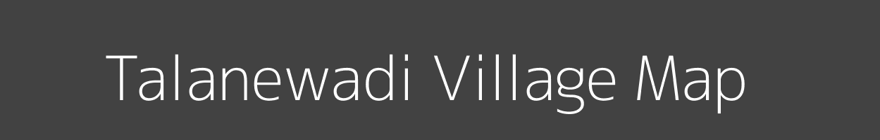 Map of Talanewadi Village in Maharashtra Image