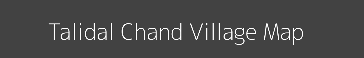 Map of Talidal Chand Village in Bihar Image