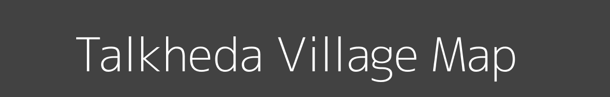 Map of Talkheda Village in Madhya Pradesh Image