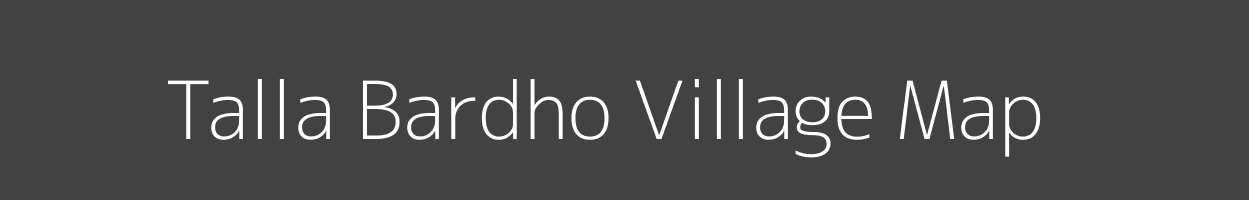 Map of Talla Bardho Village in Uttarakhand Image