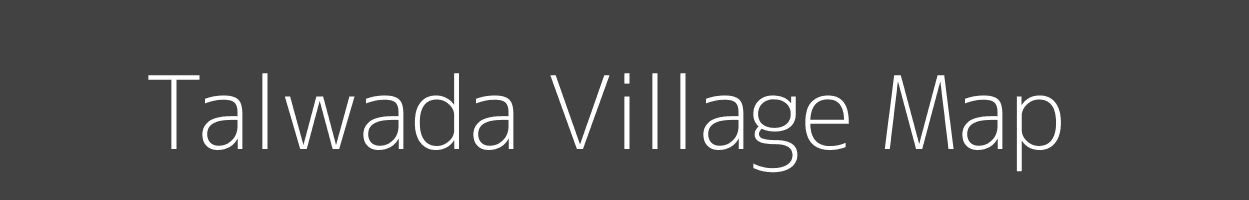 Map of Talwada Village in Gujarat Image