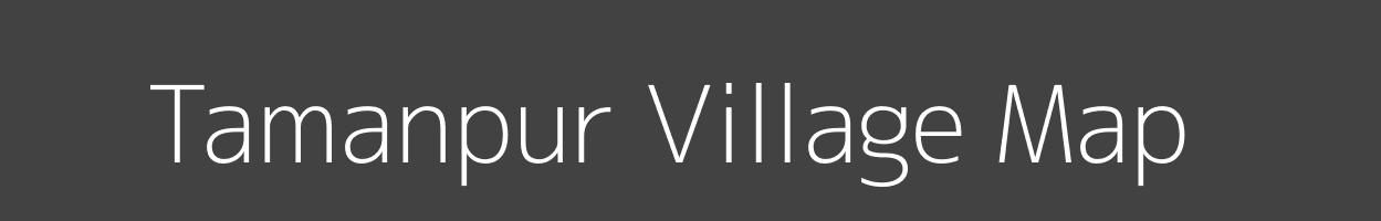 Map of Tamanpur Village in Uttar Pradesh Image