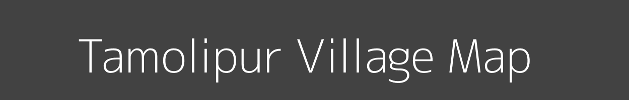 Map of Tamolipur Village in Uttar Pradesh Image