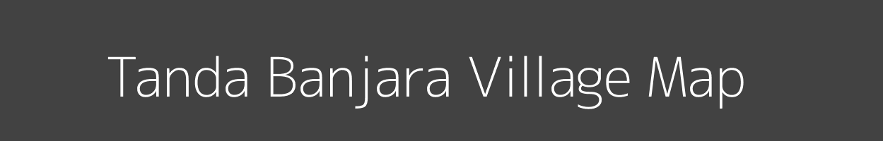 Map of Tanda Banjara Village in Uttarakhand Image