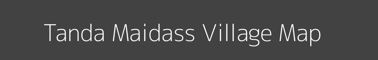 Map of Tanda Maidass Village in Uttar Pradesh Image