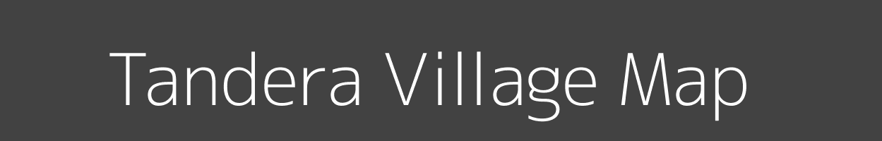 Map of Tandera Village in Madhya Pradesh Image