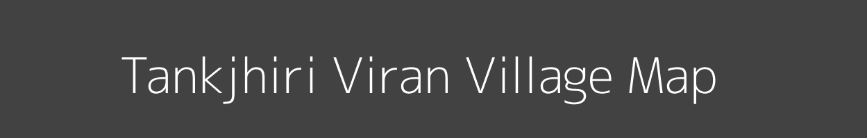 Map of Tankjhiri Viran Village in Madhya Pradesh Image