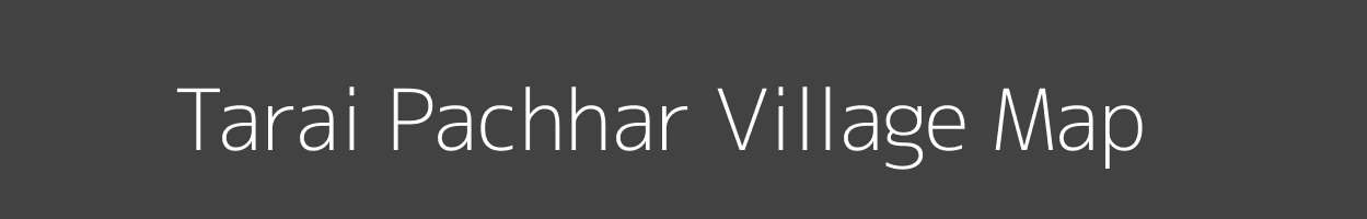Map of Tarai Pachhar Village in Madhya Pradesh Image