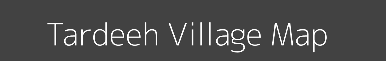 Map of Tardeeh Village in Uttar Pradesh Image