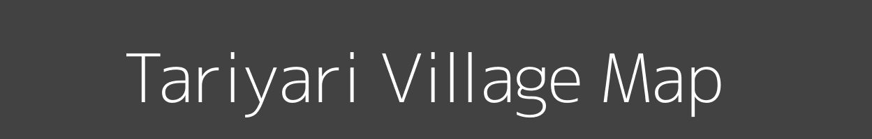 Map of Tariyari Village in Uttar Pradesh Image