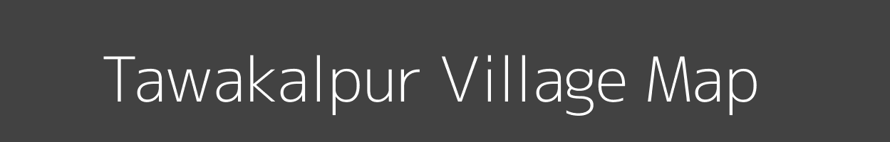 Map of Tawakalpur Village in Uttar Pradesh Image