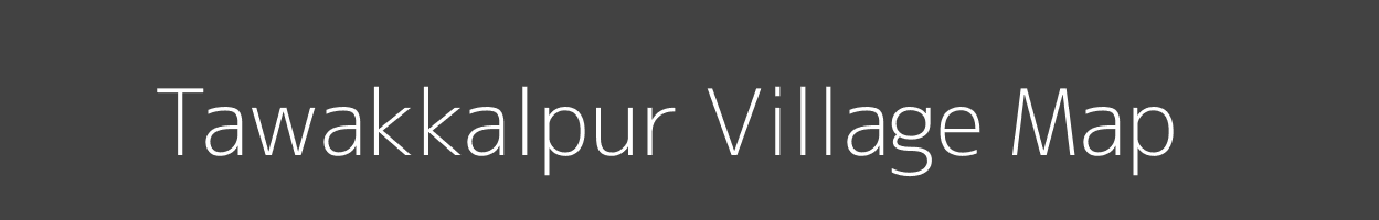 Map of Tawakkalpur Village in Uttar Pradesh Image