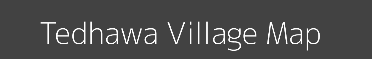 Map of Tedhawa Village in Madhya Pradesh Image