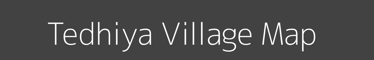 Map of Tedhiya Village in Madhya Pradesh Image