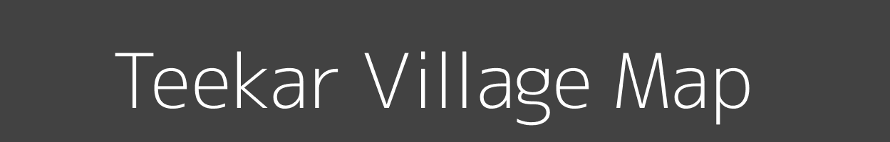 Map of Teekar Village in Uttar Pradesh Image