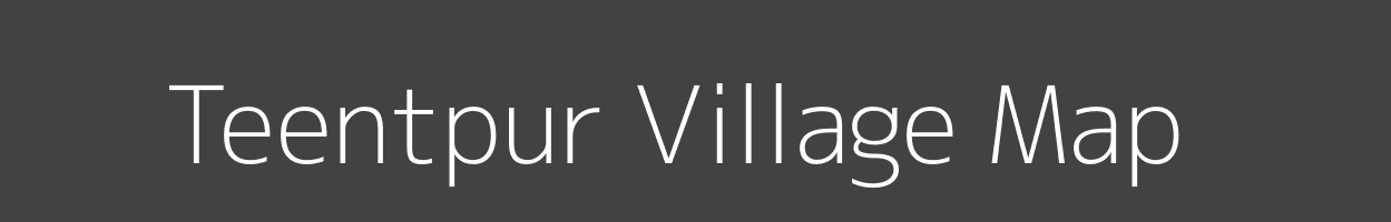 Map of Teentpur Village in Rajasthan Image