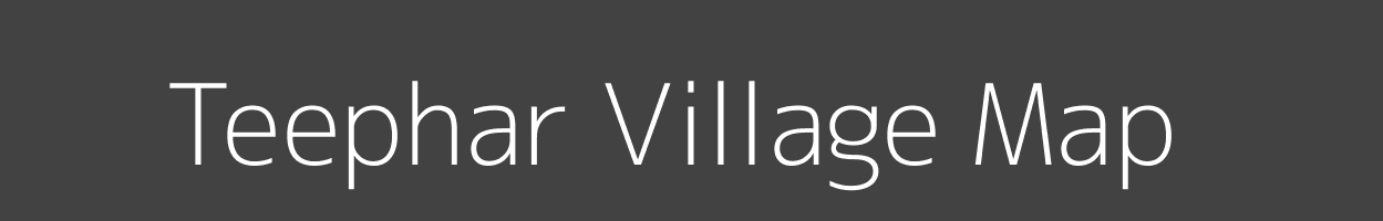 Map of Teephar Village in Uttar Pradesh Image